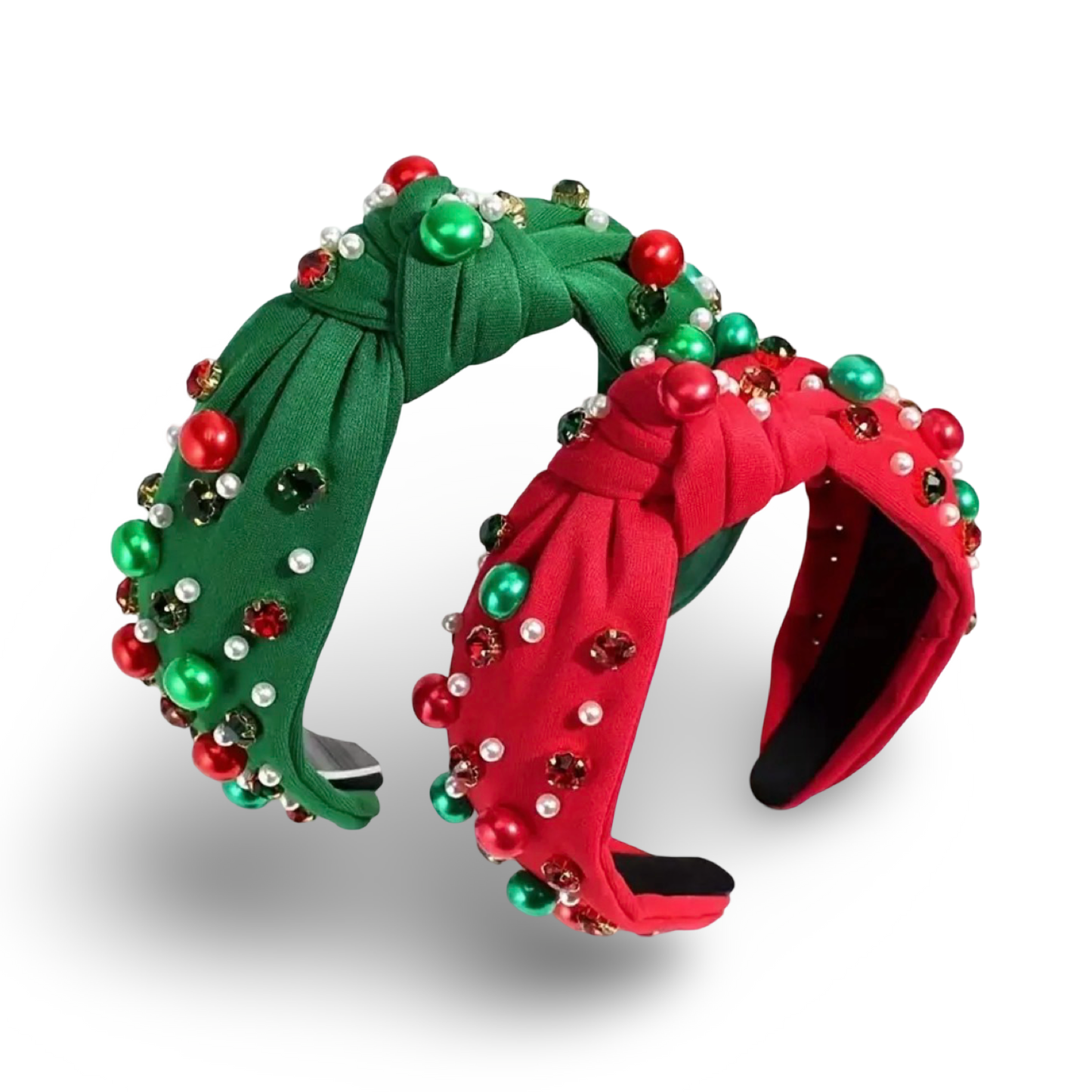 Bedazzled Holiday Hair Bow