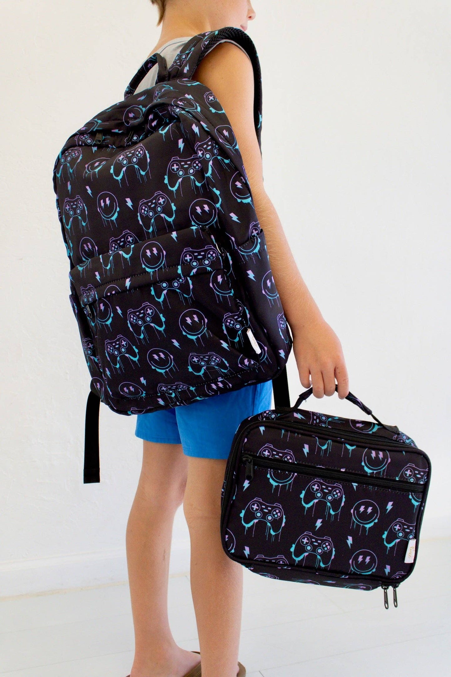 Graffiti Gamer Personalized Backpack