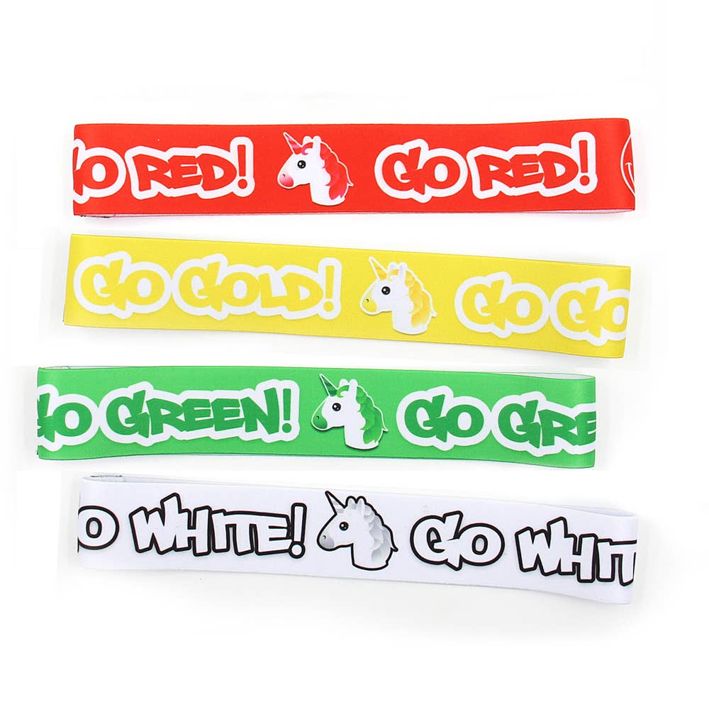 Color Wars No-Slip Lycra Headbands