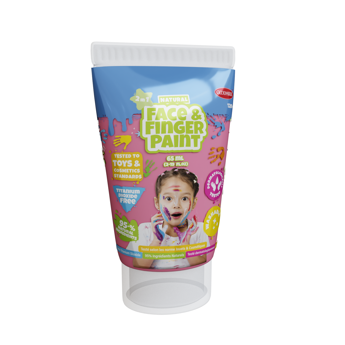 Natural Face & Finger Paint - DIY Crafts