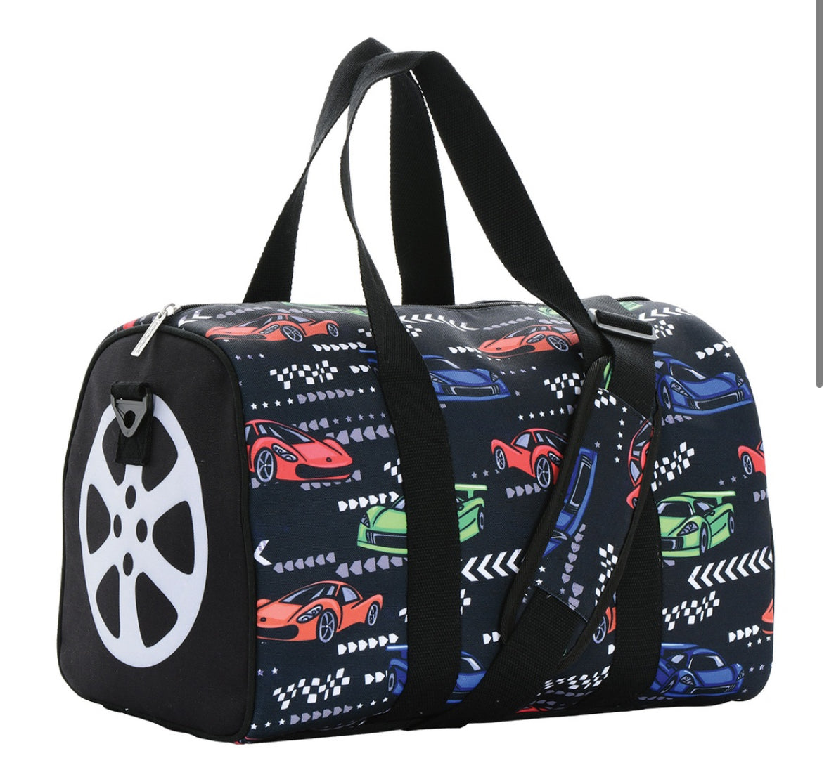 Personalized Race Car Duffle Bag
