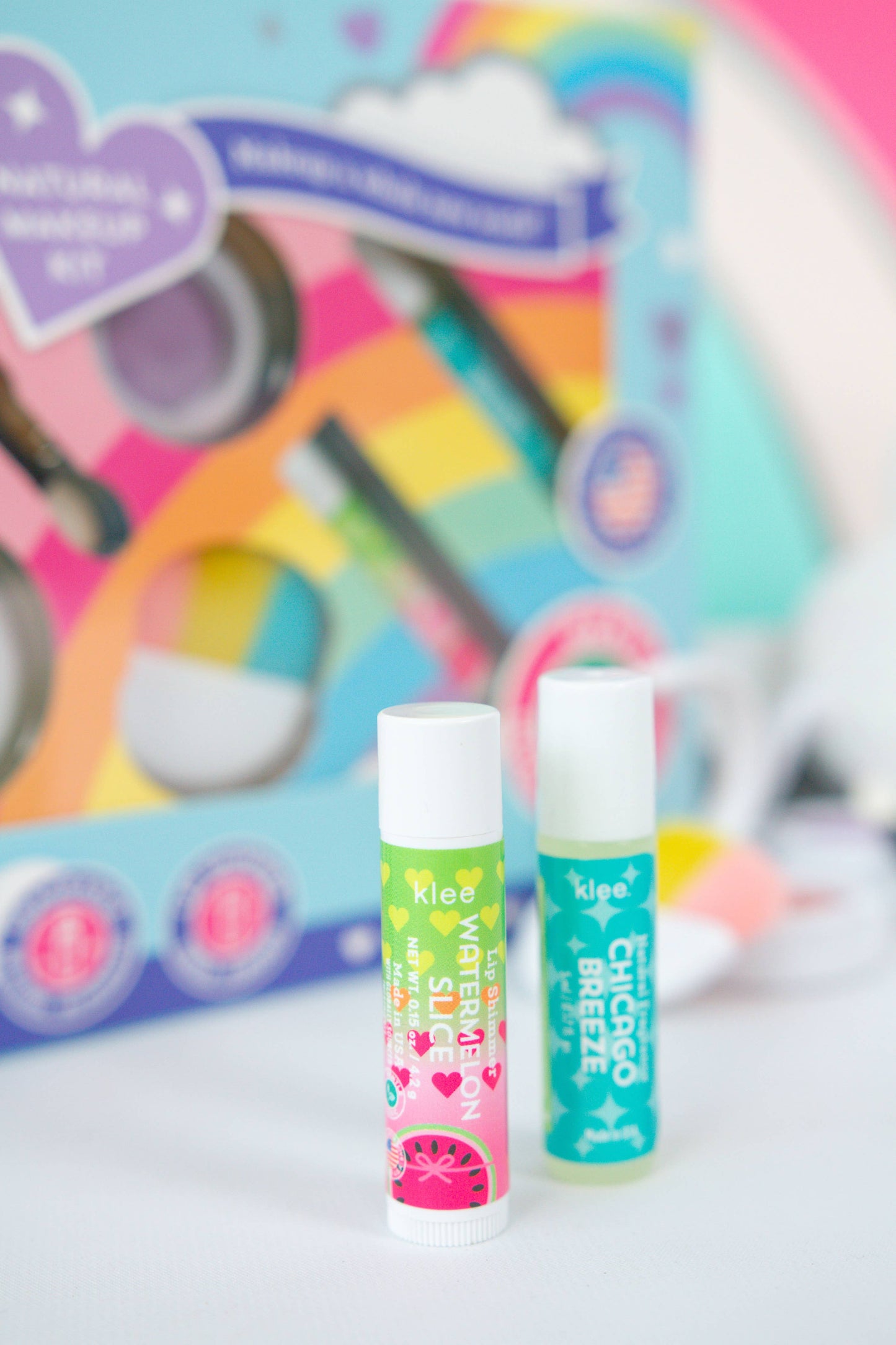 Klee Kids Starter Mineral Makeup Kit with Roll-On Fragrance