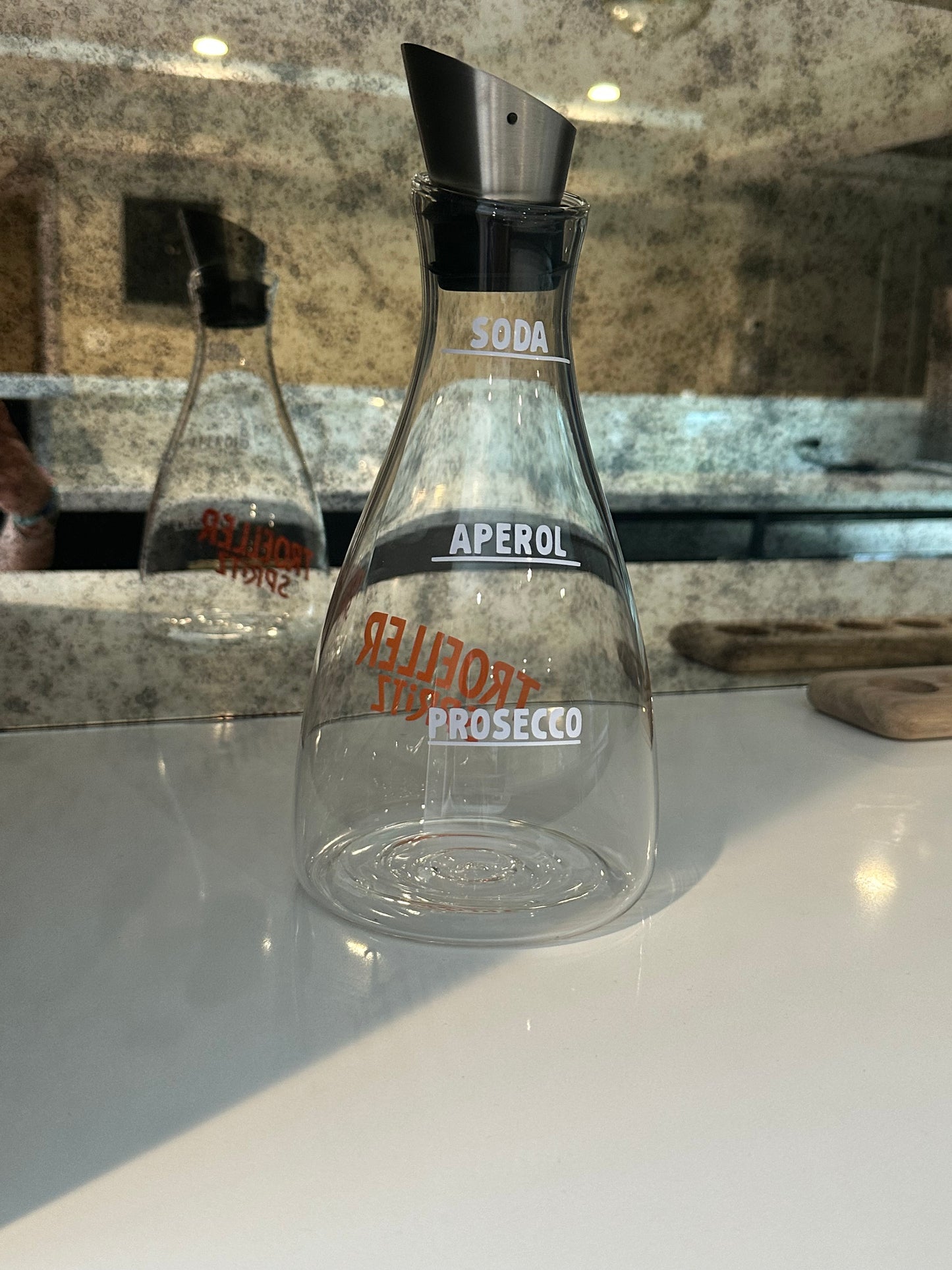 Personalized Aperol Spritz Caraffe