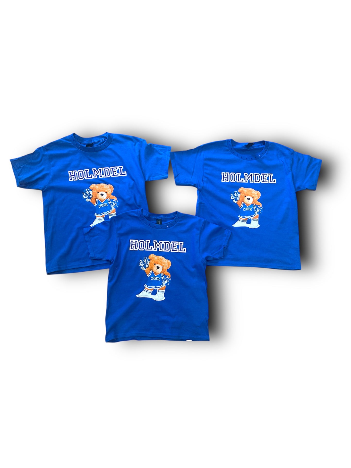Bedazzled Bear Custom Cheer Shirt