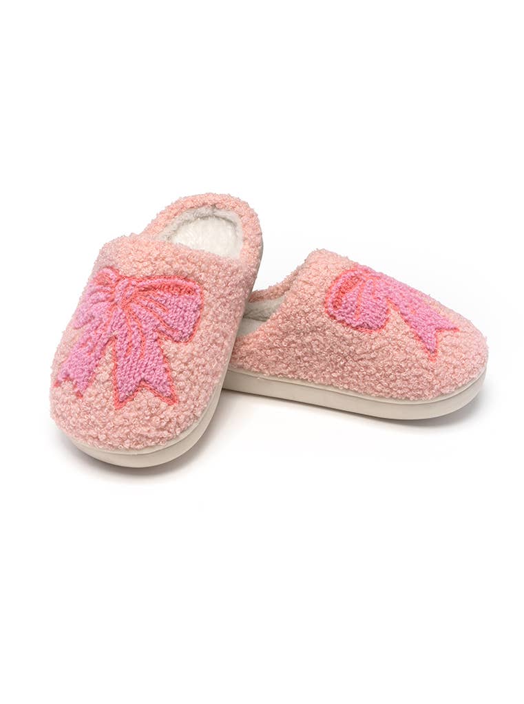 Indoor / Outdoor Slippers - Kids - Pretty Bows - Pink, view 2