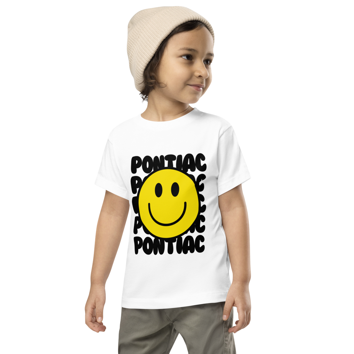 Smiley Name Camp / School Spirit Shirt, view 2