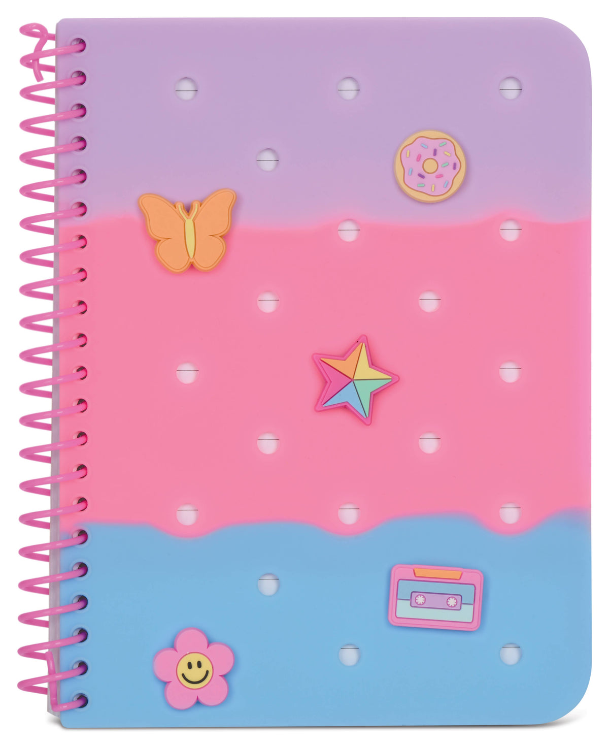 TIE DYE Charmed Journal - Includes 5 Charms