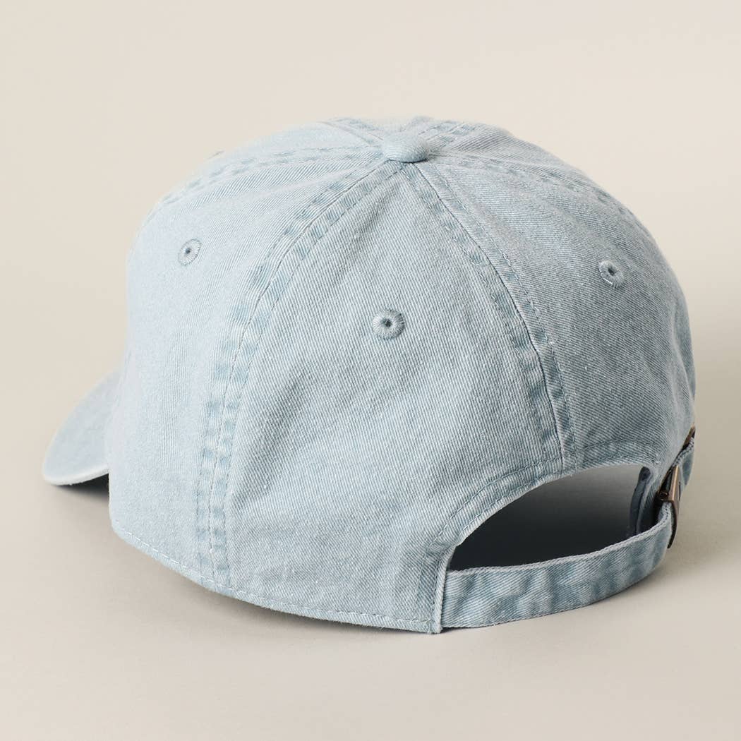 GOOD MOMS CLUB Embroidered Cotton Baseball Cap
