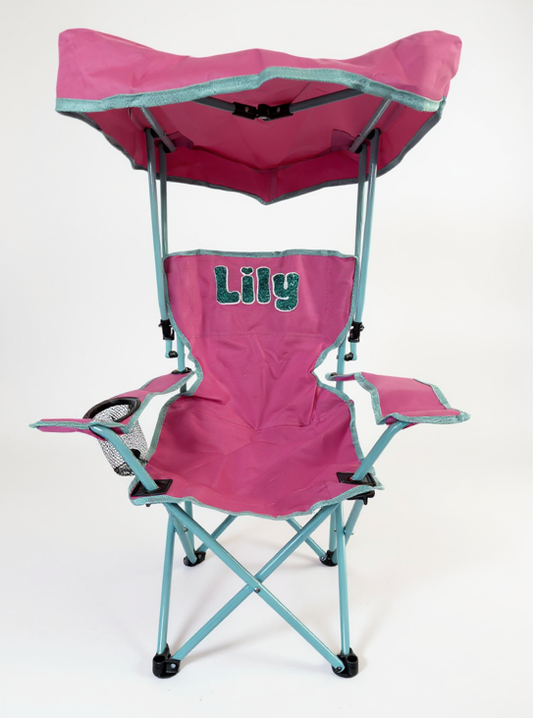 Girls Personalized Outdoor Chair