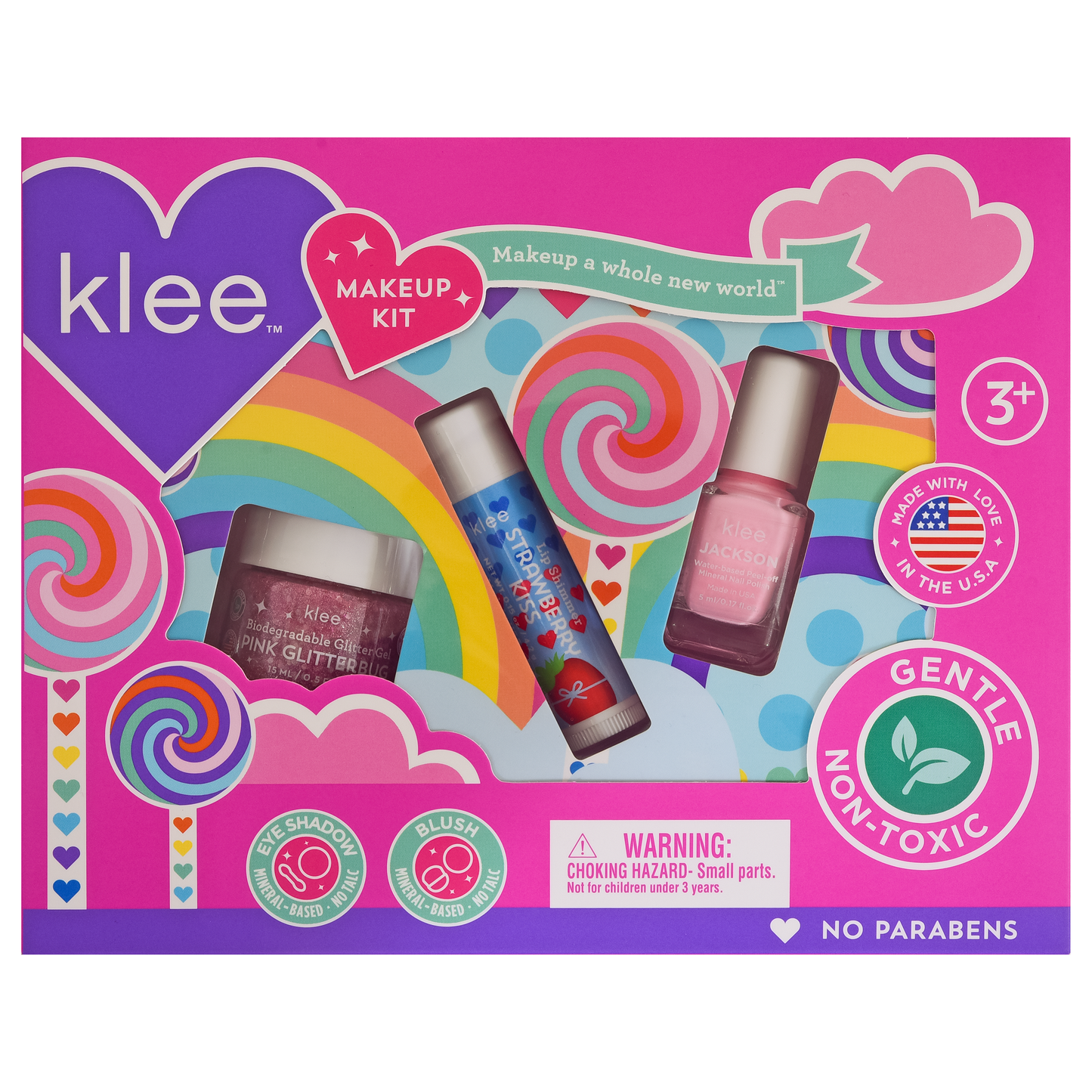 NEW!! Swirling Purple - Pinwheel Love Makeup Kit