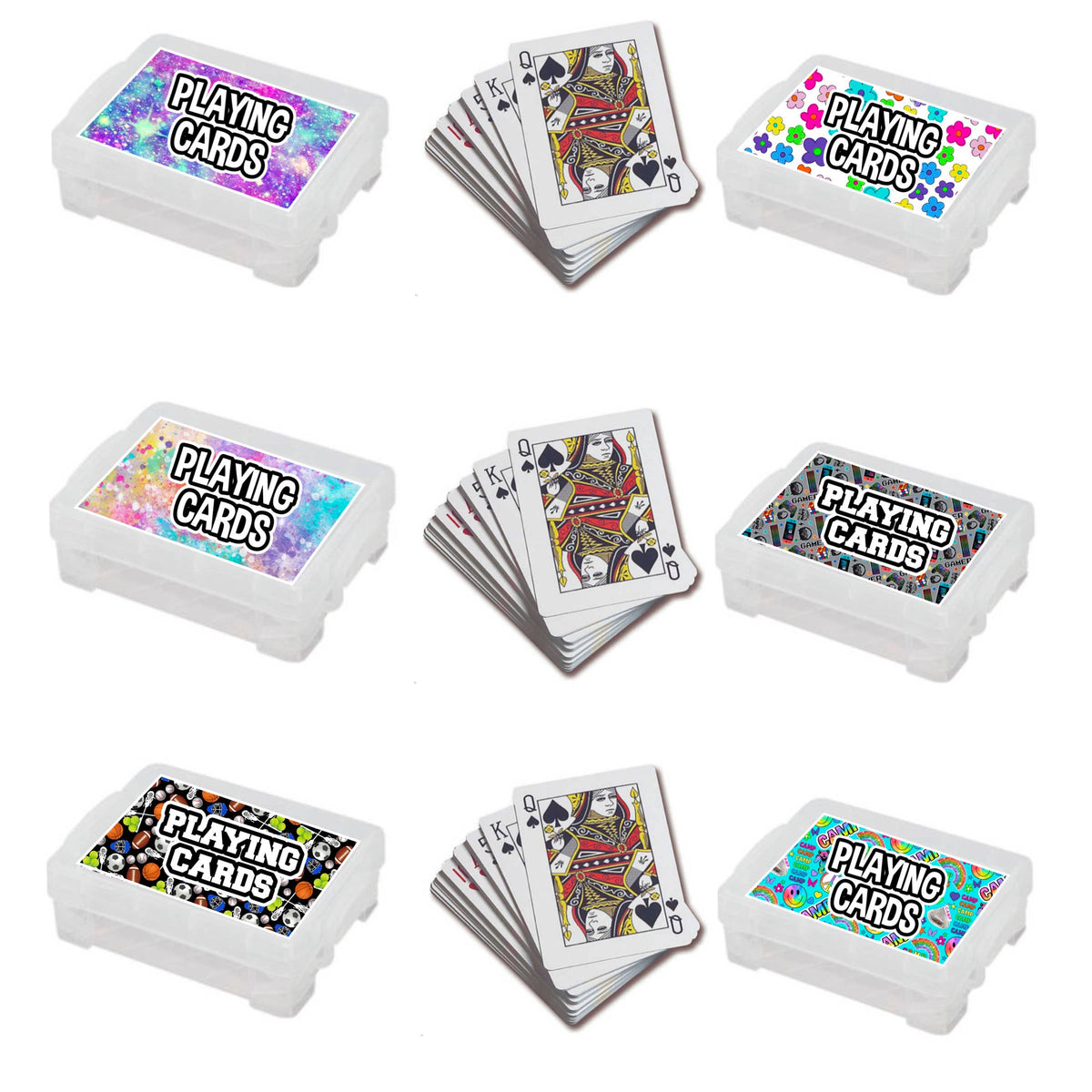 PLAYING CARDS - ASSORTED SPORTS