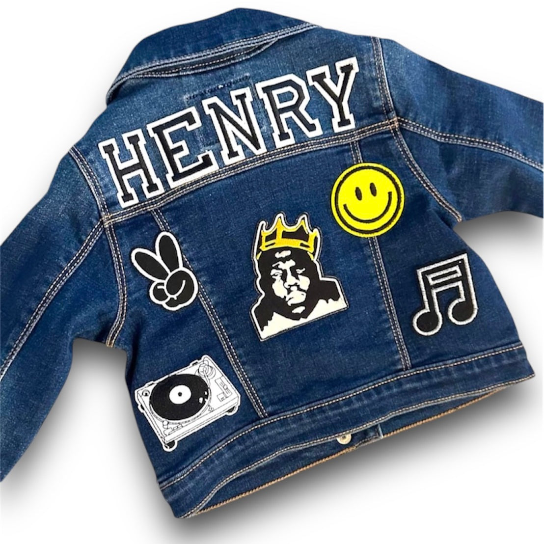Personalized Jean Jacket- Toddler Boy