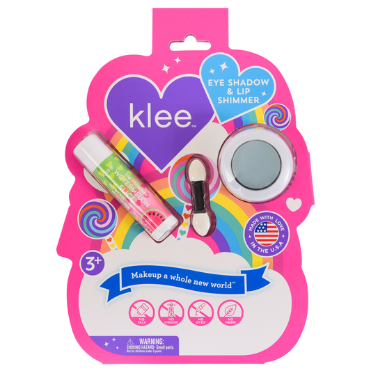 Klee Kids Eye Shadow and Lip Shimmer Set
