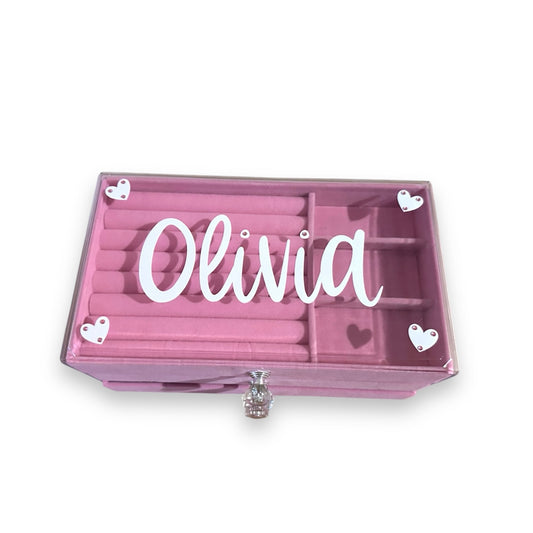 Personalized Girls Jewlery Box
