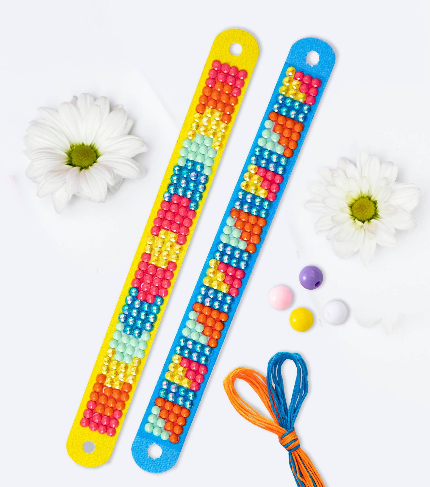 Diamond Dotz DIY Neon Bracelets