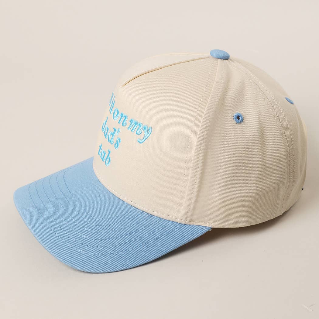 PUT IT ON MY DAD'S TAB Embroidered KIDS Trucker Hat