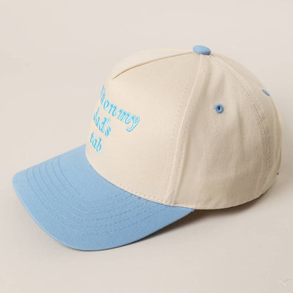 PUT IT ON MY DAD'S TAB Embroidered KIDS Trucker Hat