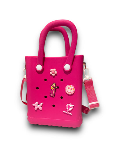 Personalized Mini Croc Charm Bag