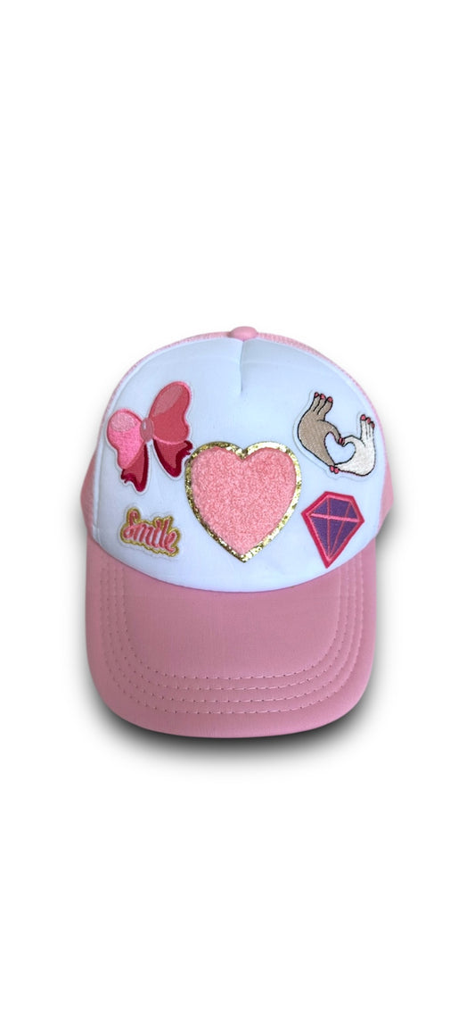 Kids Patched Trucker Hat