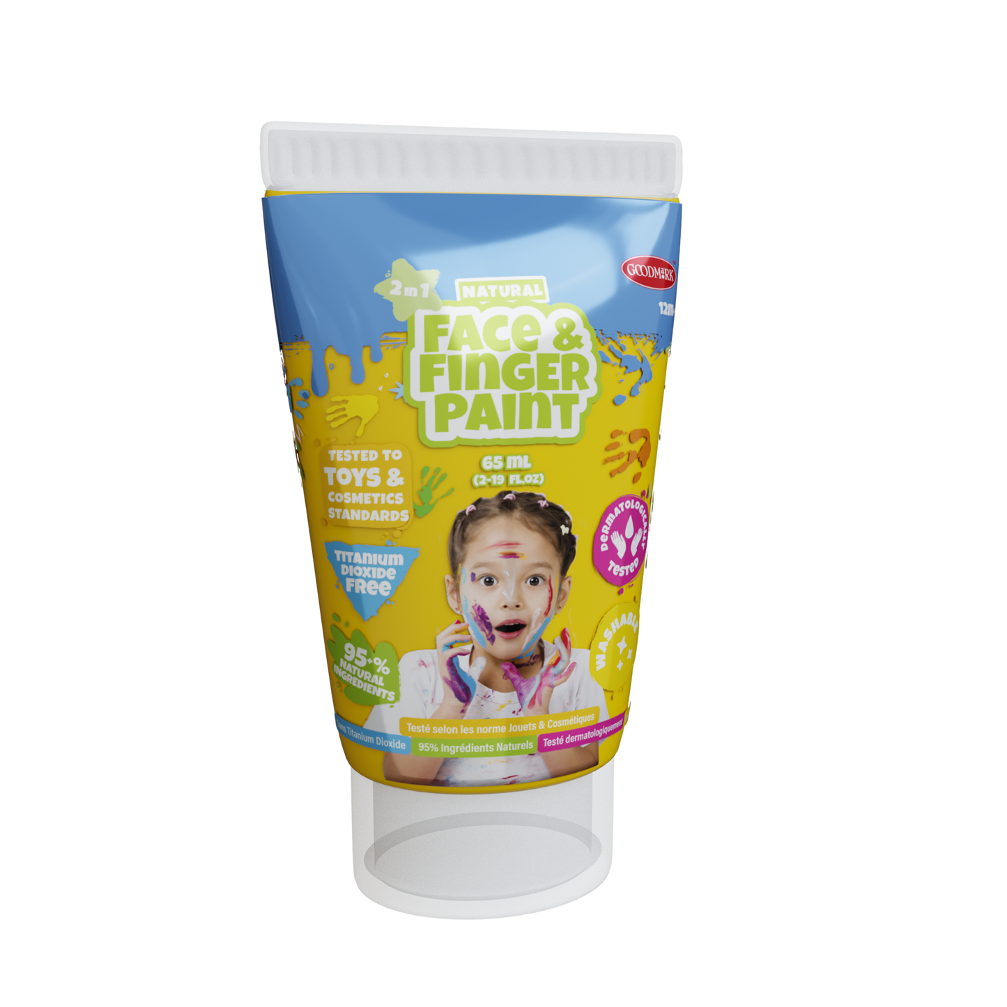 Natural Face & Finger Paint - DIY Crafts