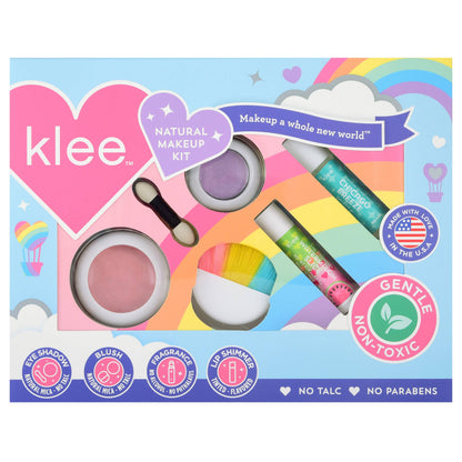 Klee Kids Starter Mineral Makeup Kit with Roll-On Fragrance