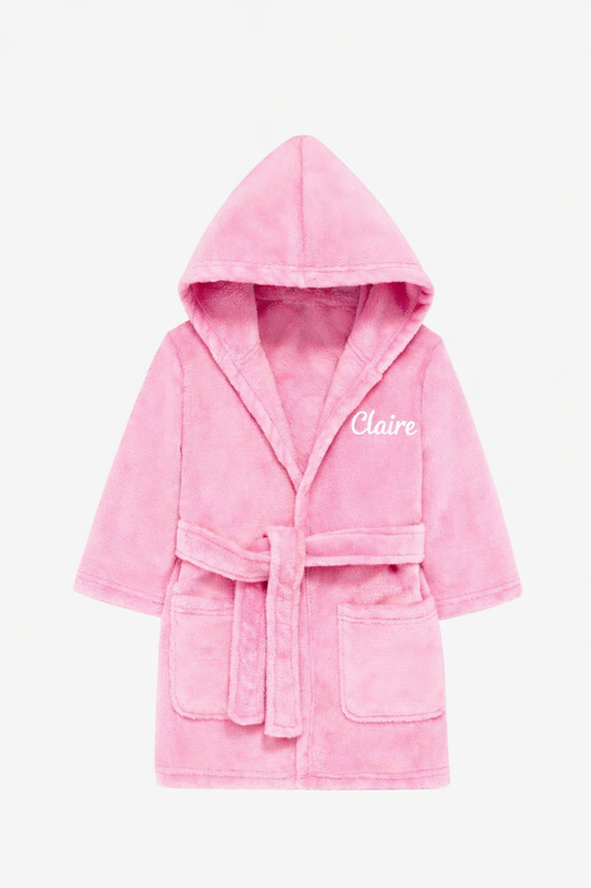 Personalized Girls Plush Robe