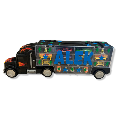 Personalized Truck Carrier Toy