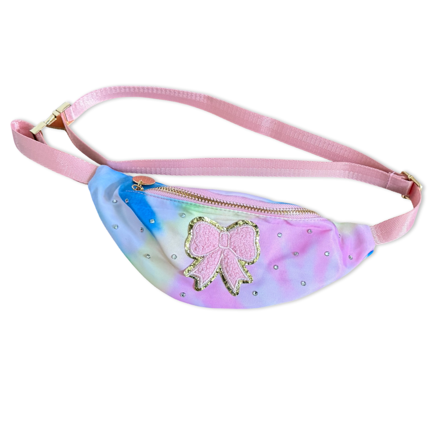 Bedazzled Coquette Belt Bag