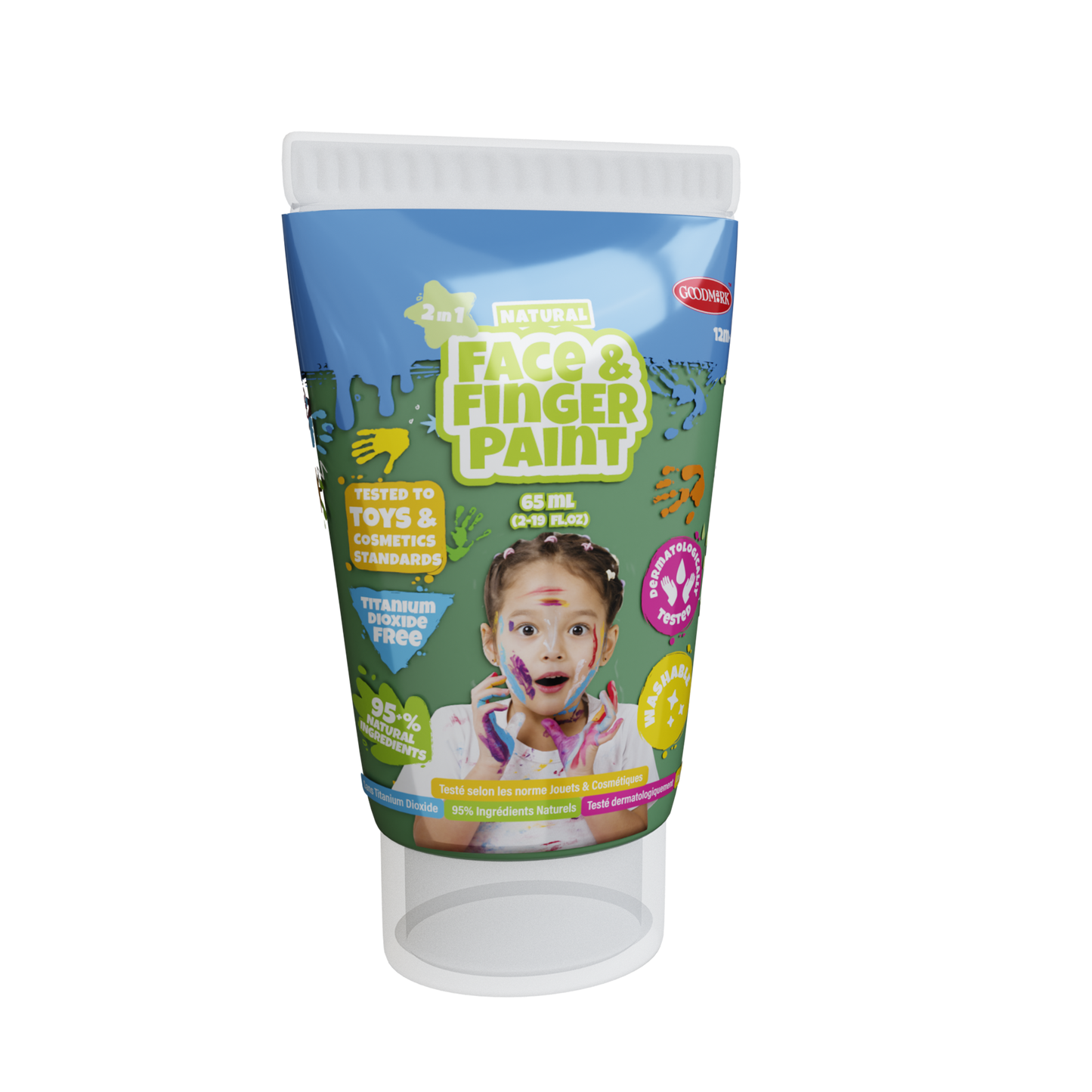 Natural Face & Finger Paint - DIY Crafts