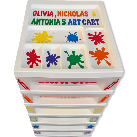 Personalized Art Cart