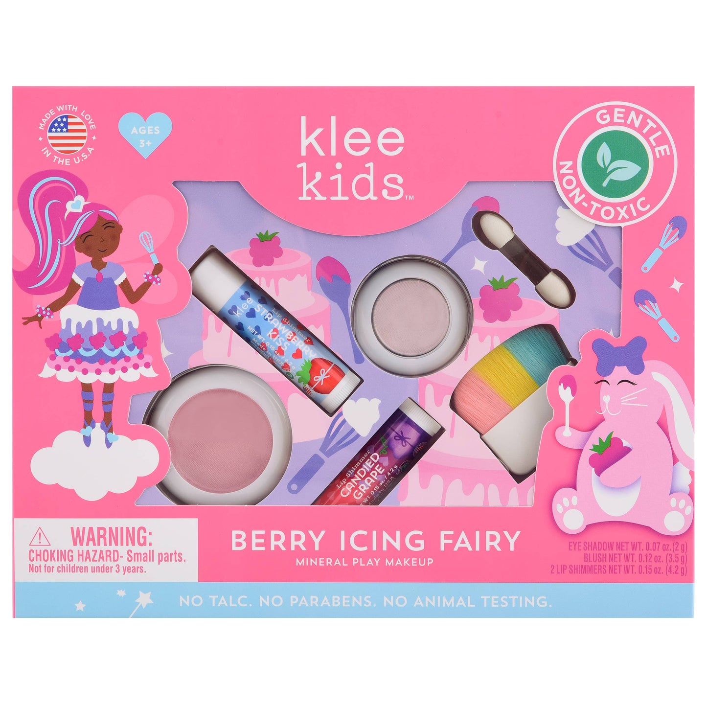 NEW! Shooting Star Fairy - Klee Kids Play Makeup 4-PC Kit