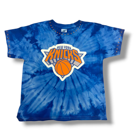 Knicks Blinged Out Tie Dye T