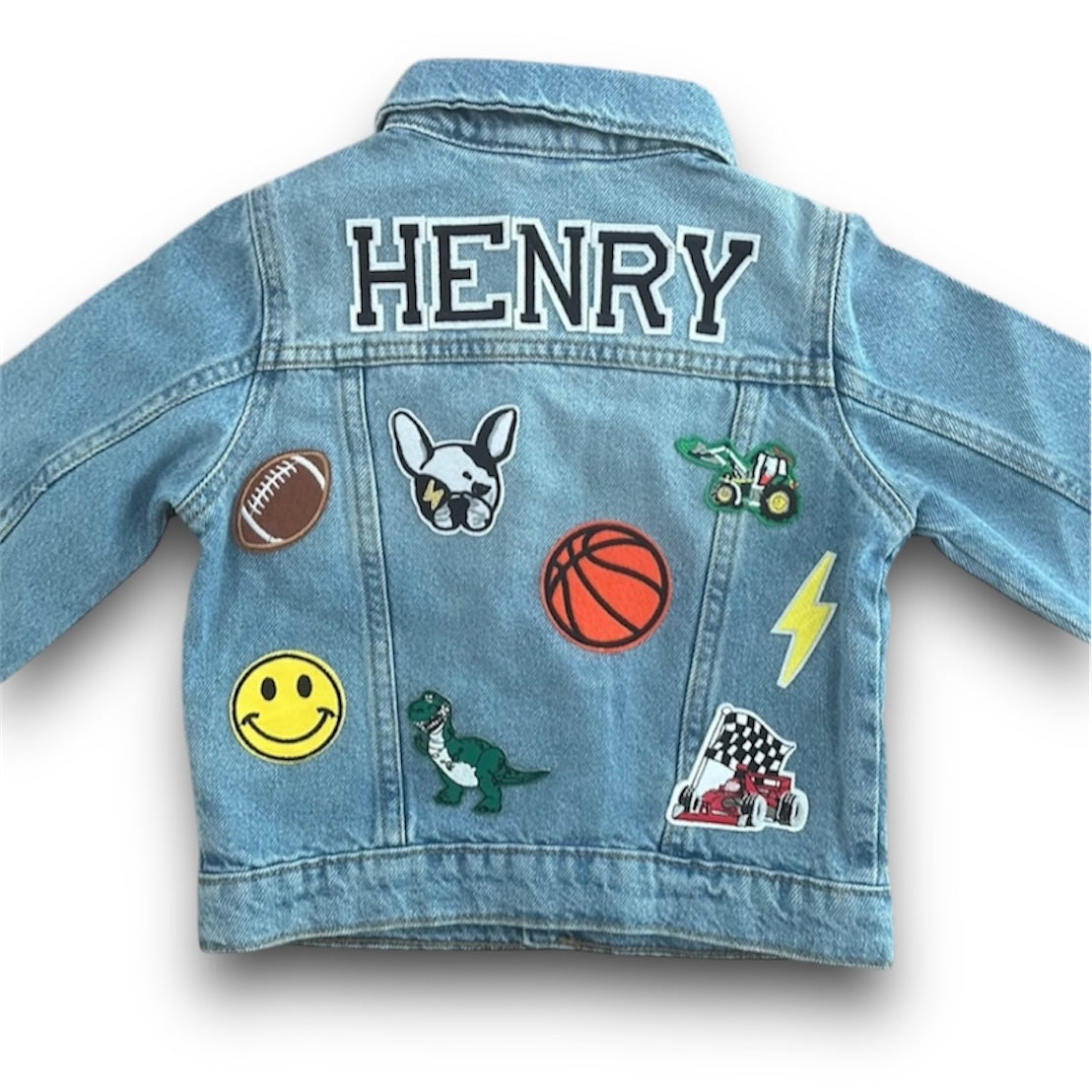 Personalized Jean Jacket- Toddler Boy