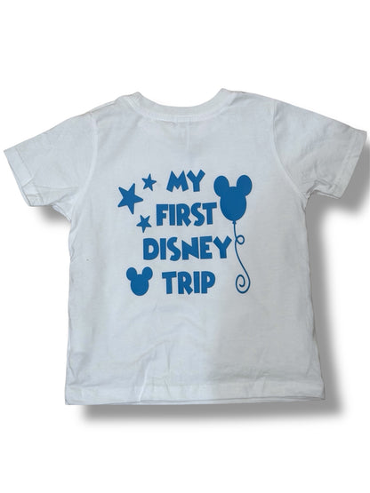 Boys Custom First Disney Trip Shirt