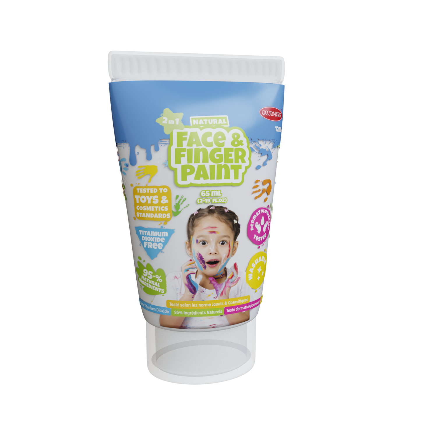 Natural Face & Finger Paint - DIY Crafts