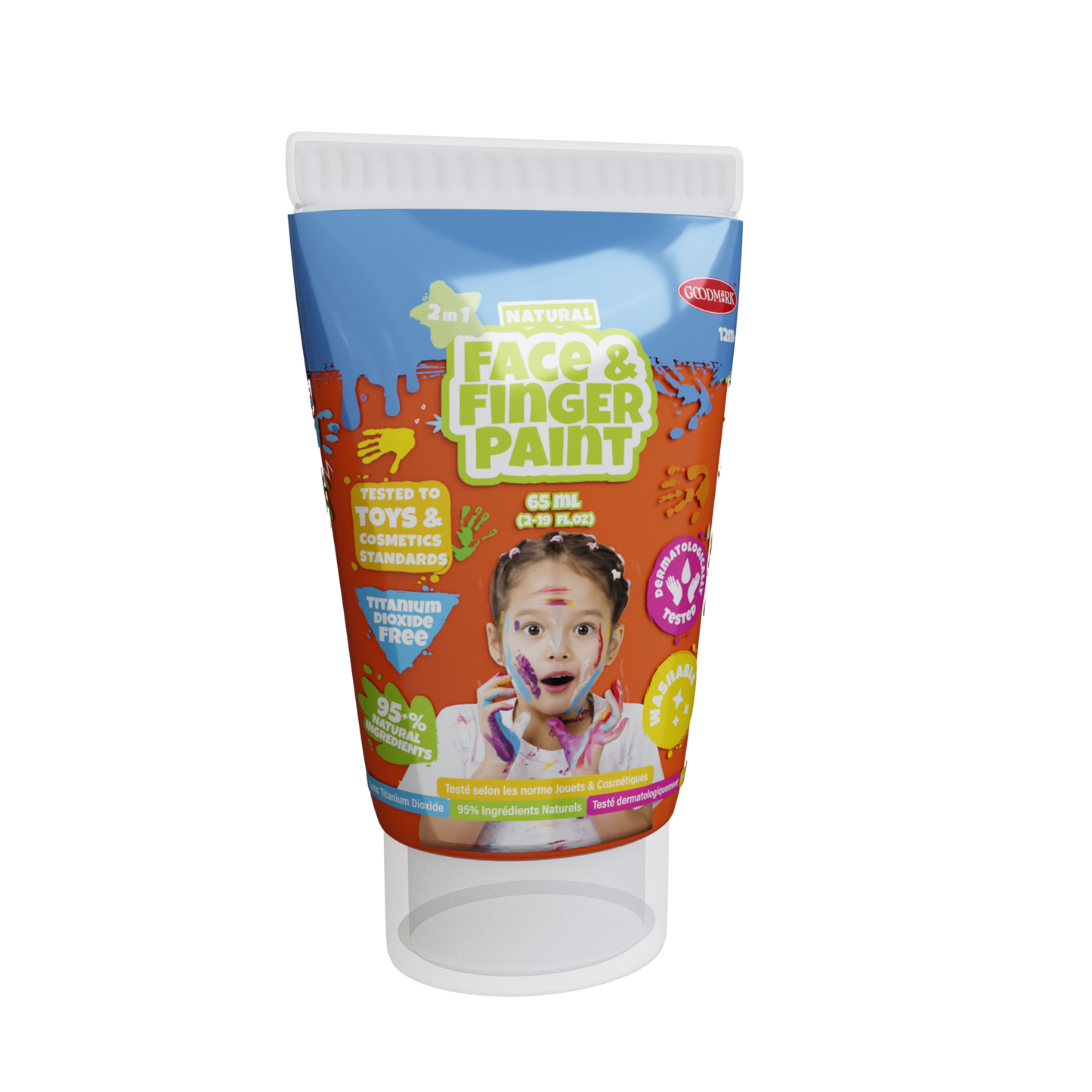 Natural Face & Finger Paint - DIY Crafts