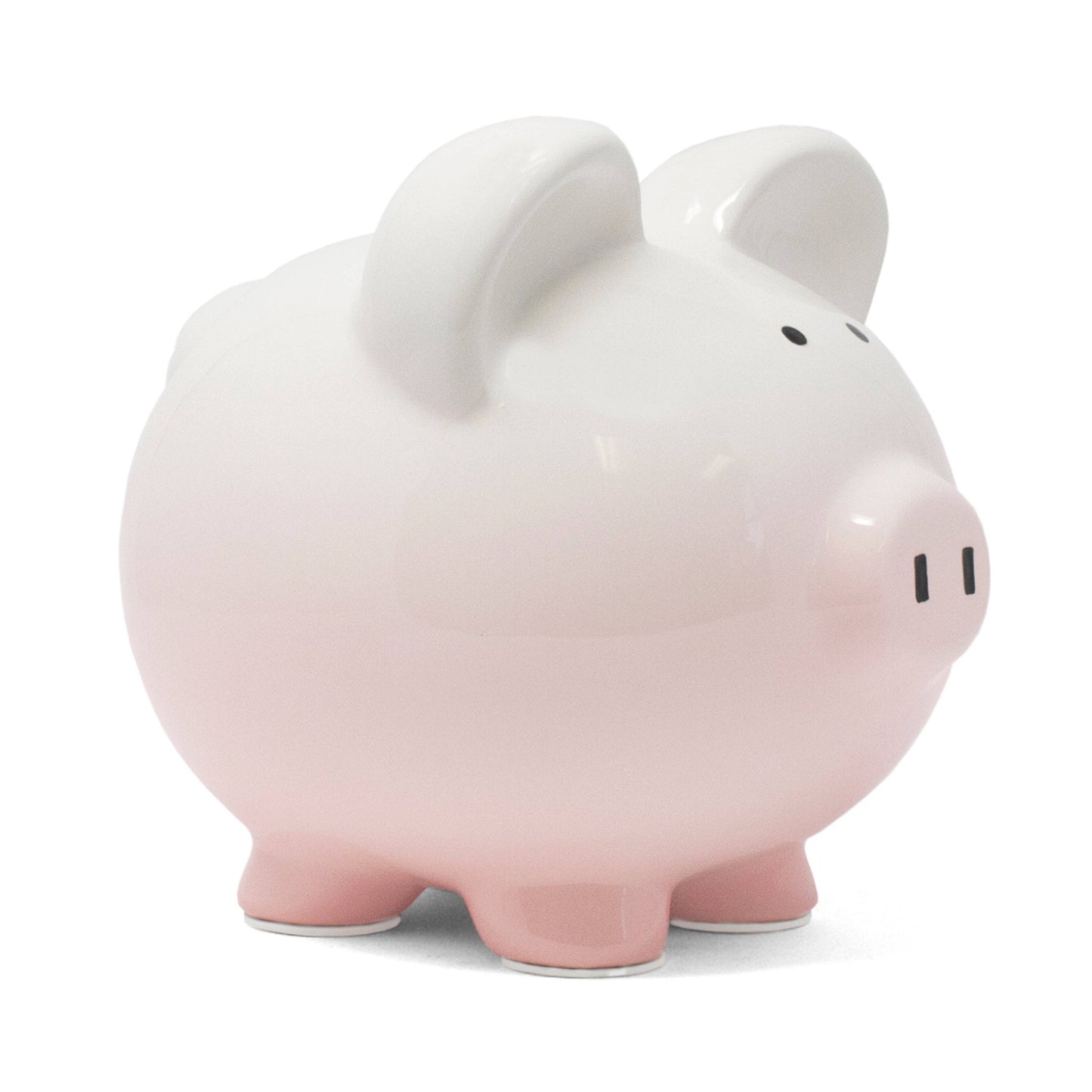 Personalized Pink Ombre Piggy Bank