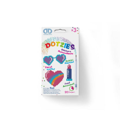 Diamond Dotz Dotzies DIY Stickers