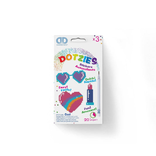 Diamond Dotz Dotzies DIY Stickers
