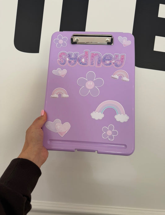 Personalized Clipboard with Storage