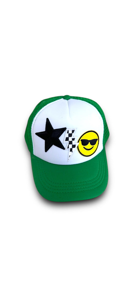 Kids Patched Trucker Hat