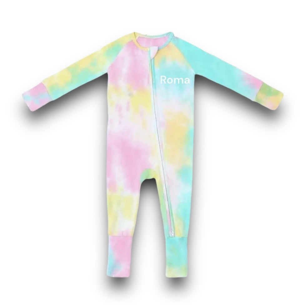 Tie Dye Bamboo Pajamas