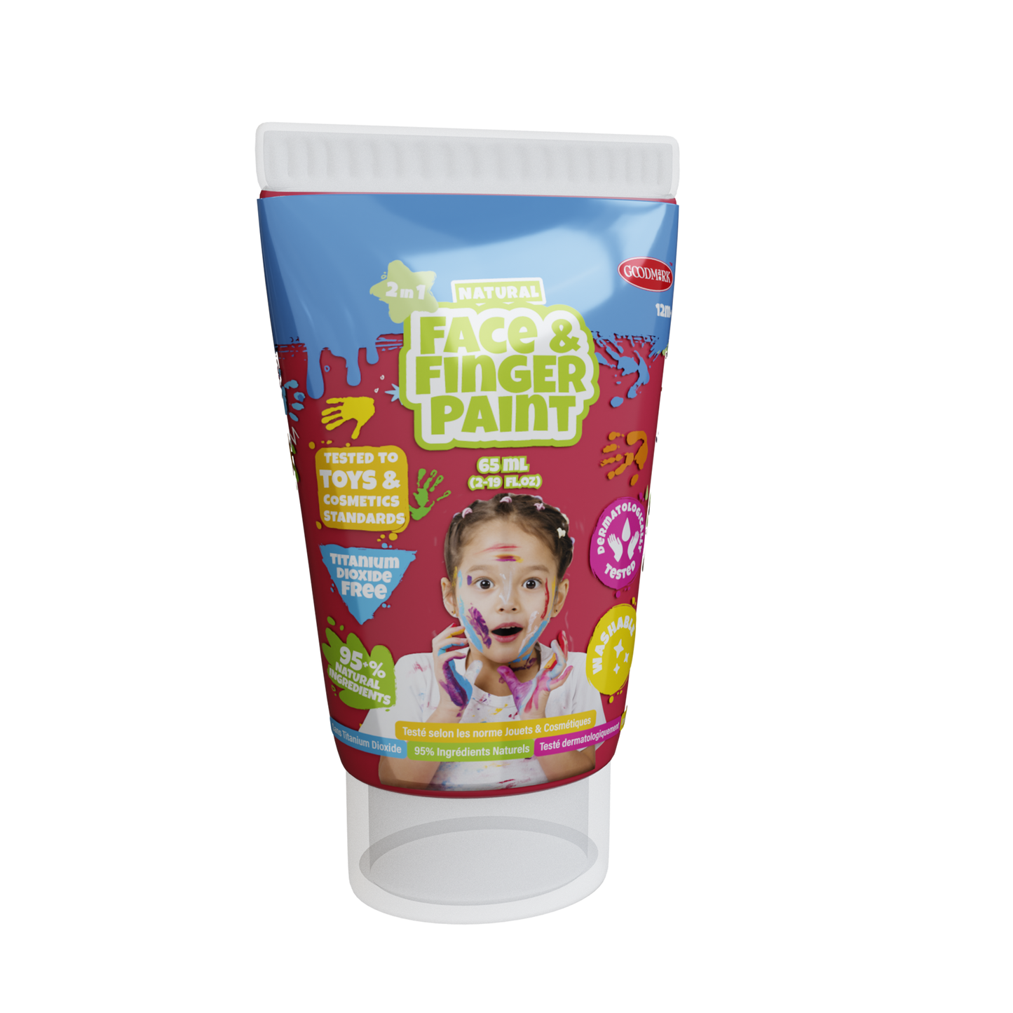 Natural Face & Finger Paint - DIY Crafts