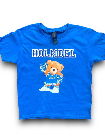 Bedazzled Bear Custom Cheer Shirt