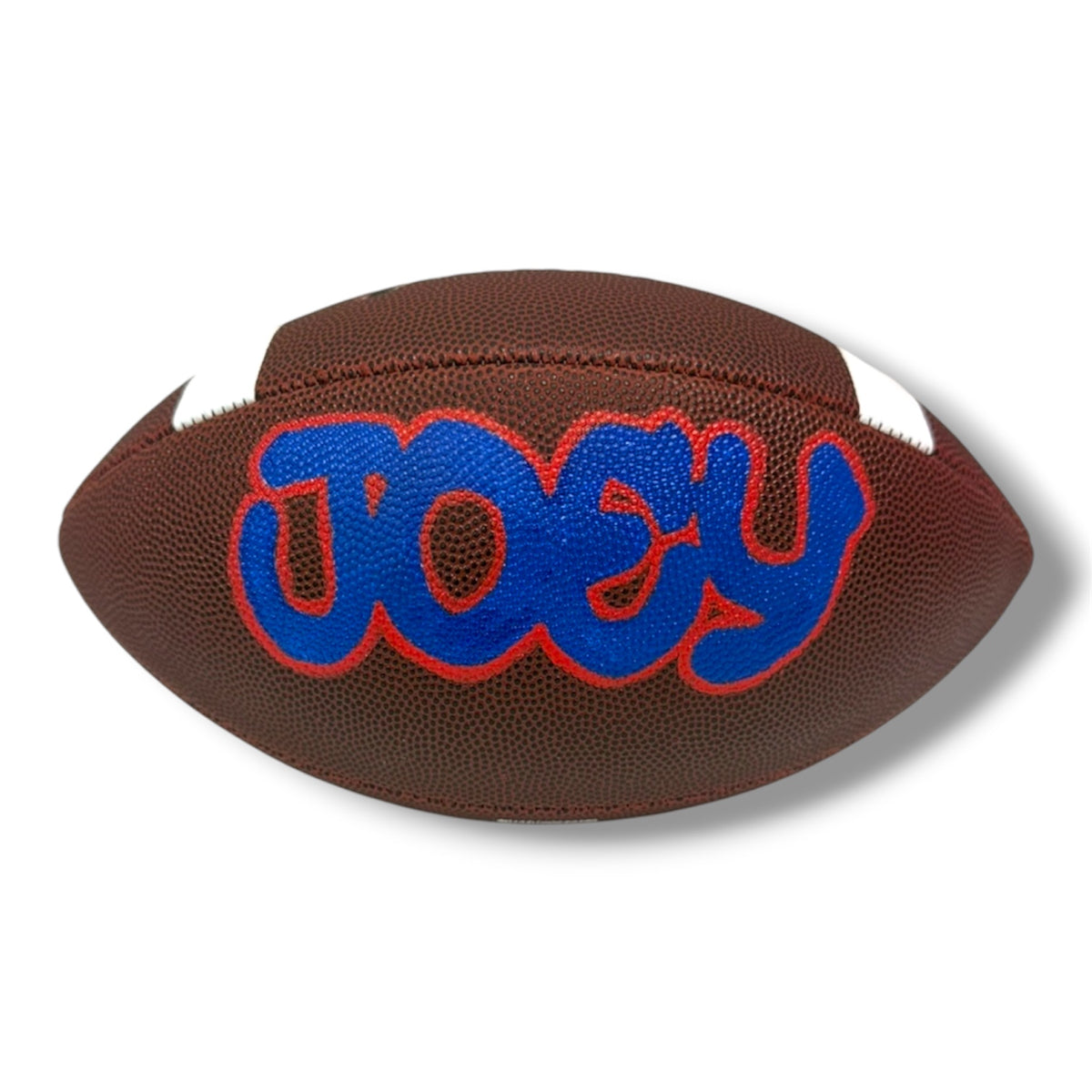 Personalized Hand-Painted Graffiti Football