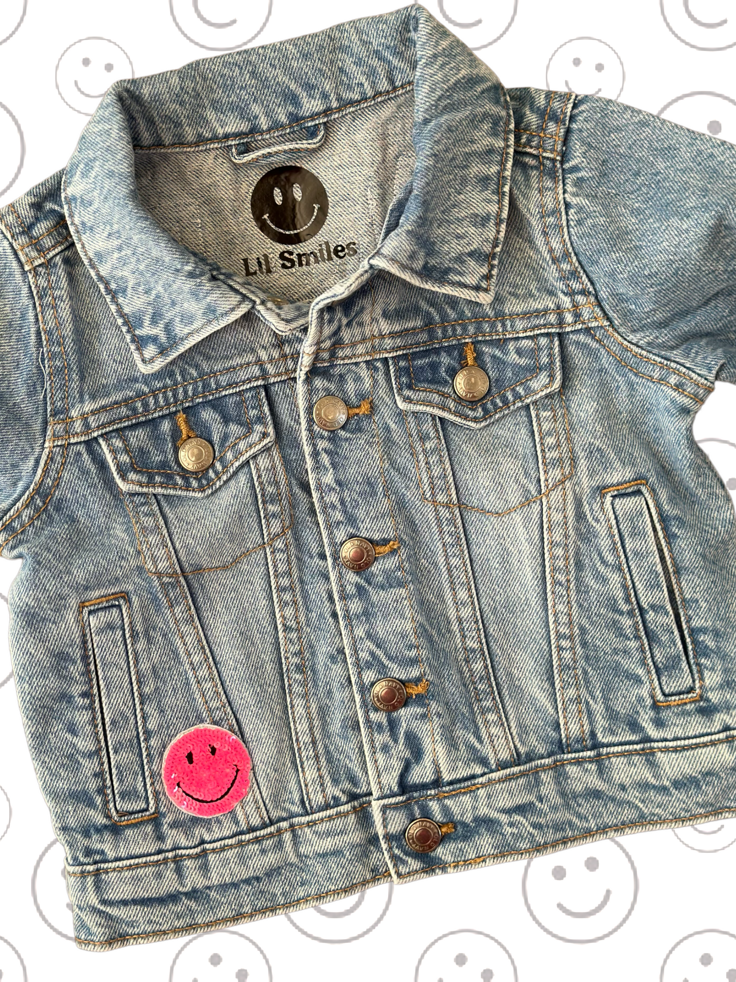 Personalized Jean Jacket- Toddler Girl