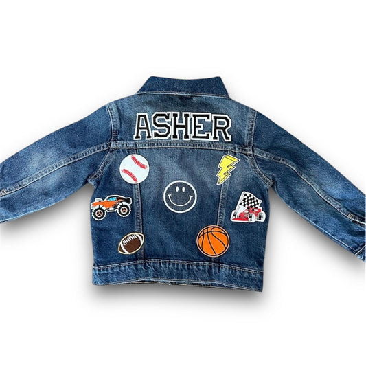 Personalized Jean Jacket- Toddler Boy