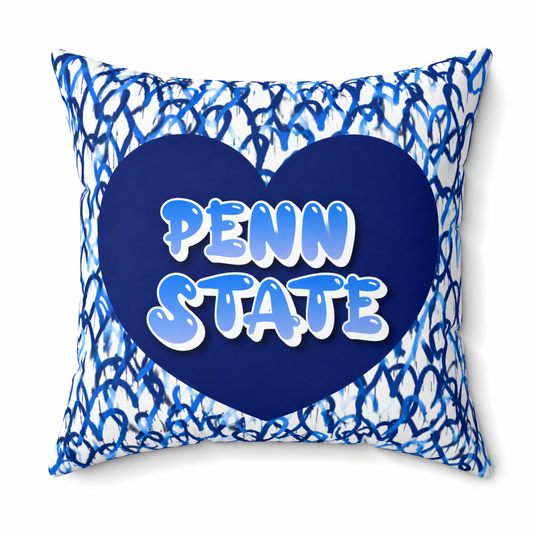 Personalized College Bed Party Pillow | Custom Name Dorm Pillow