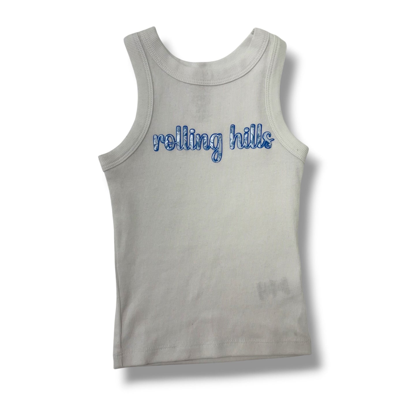 Floral Name Camp / School Spirit Tank