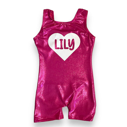 Personalized Gymnastics Leotard
